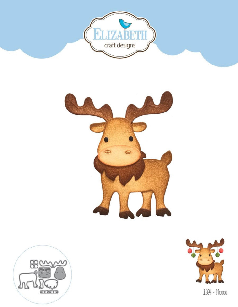 Elizabeth Craft Designs Juego de troqueles de alce